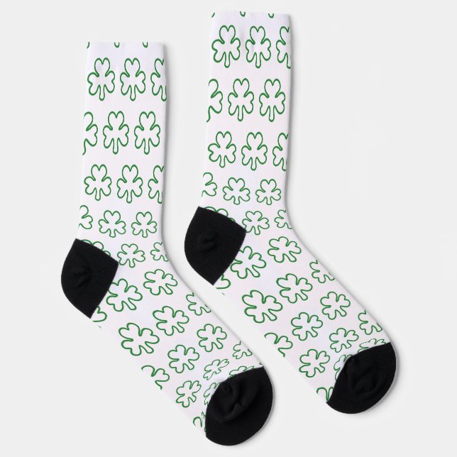 Chaussette Trèfle irlandais (Droite)