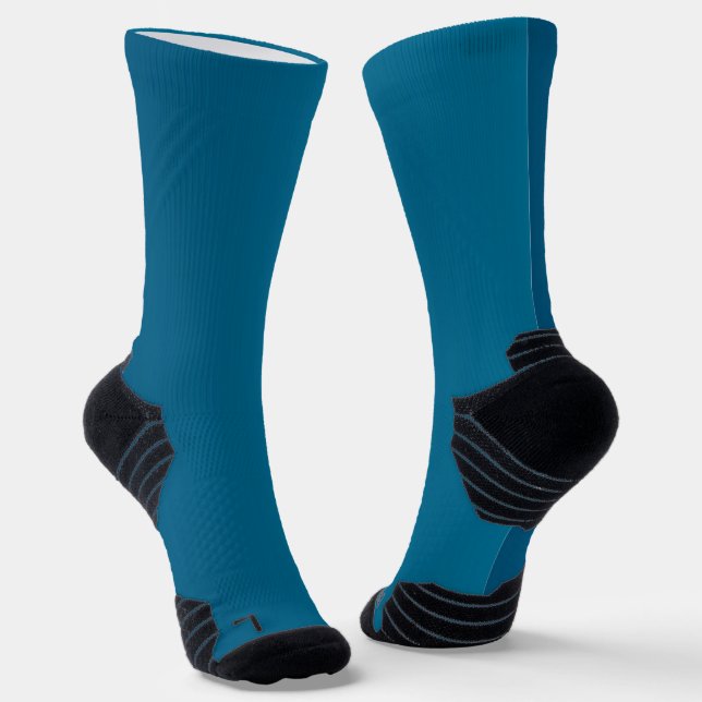 Chaussette Trendy Blue Smooth Solid (Angulaire)