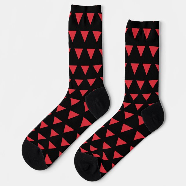 Chaussette Triangle rouge (Gauche)