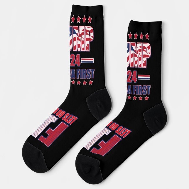 Chaussette Trump 2024 FJB (Gauche)