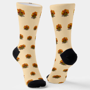 Chaussette Turquie inquiète Thanksgiving