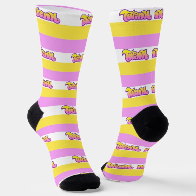 Chaussette TWINK LGBTQ+ Fierté Gay  (Angulaire)