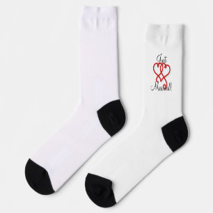Chaussette Un cool vient de se marier deux liens Tourbillonna