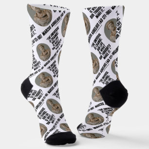 Chaussette Univers de Marc Aurèle Changer la vie Pensées Qte