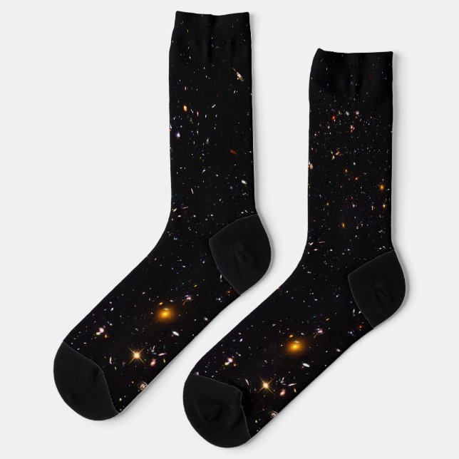 Chaussette Univers infini espace profond (Gauche)