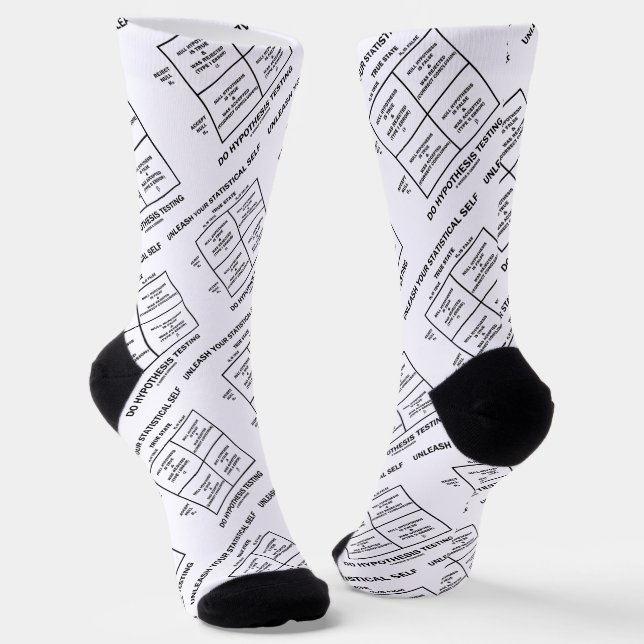 Chaussette Unleash Your Statistical Self Hypothèses Testing (Angulaire)