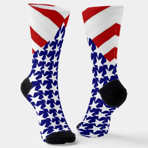 Chaussette USA Stars and Stripes Patriotic