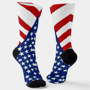 Chaussette USA Stars and Stripes Patriotic