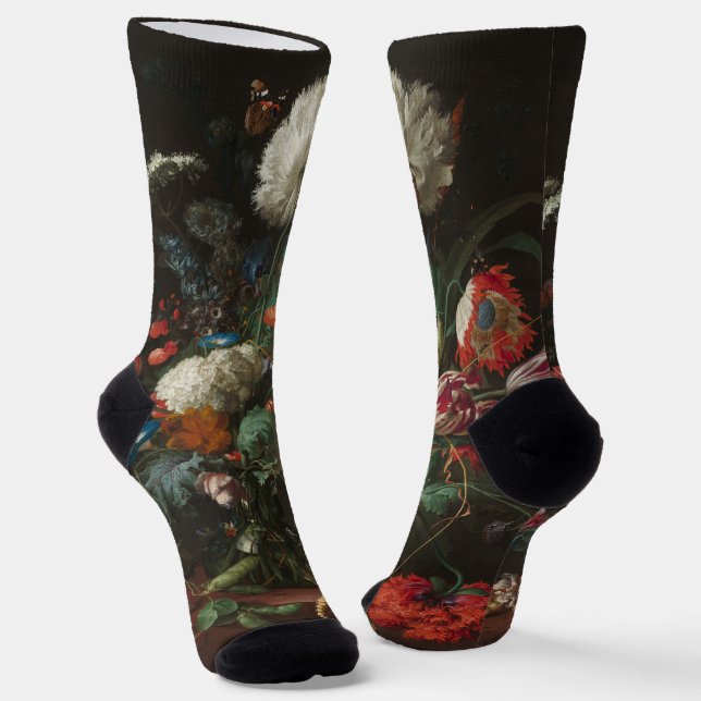 Chaussette Vase de fleurs de Jan Davidsz de Heem (Angulaire)
