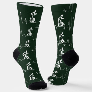 Chaussette Vélo de Spinning Intérieur Battement de Coeur Mota