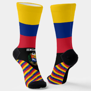 Chaussette Venezuela, mode, drapeau vénézuélien, patriotique