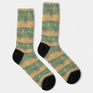 Chaussette Verger d'oliviers de Van Gogh - Art de la nature e
