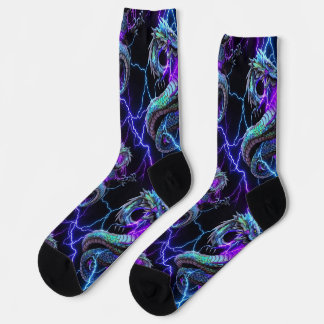 Chaussette Verset Quantum - Chaussettes Dragon Électrique