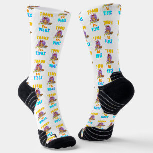 Chaussette Vibes de remerciement