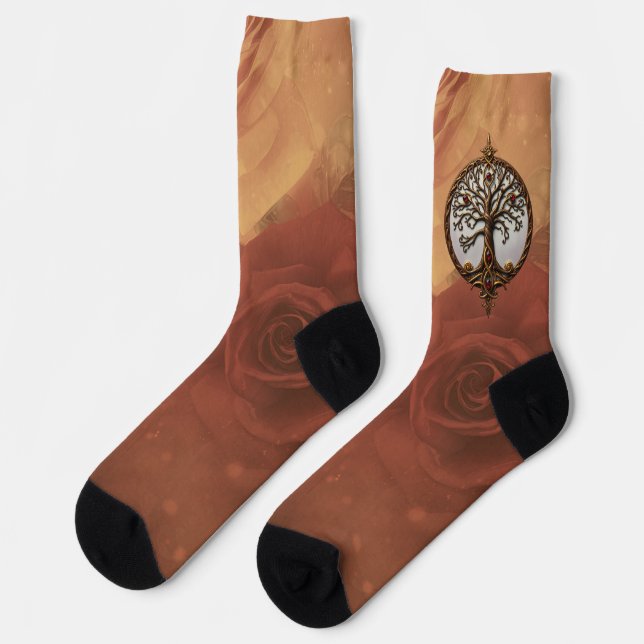 Chaussette Vie Mystique de l'Arbre (Gauche)