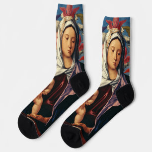 Chaussette Vierge à l'Enfant de Bellini Haute-Fidélité Beaux-