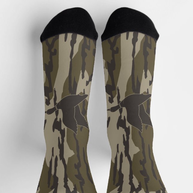 Chaussette Vieux Camo Chasse au canard Camo Bottomland Camo (Haut)