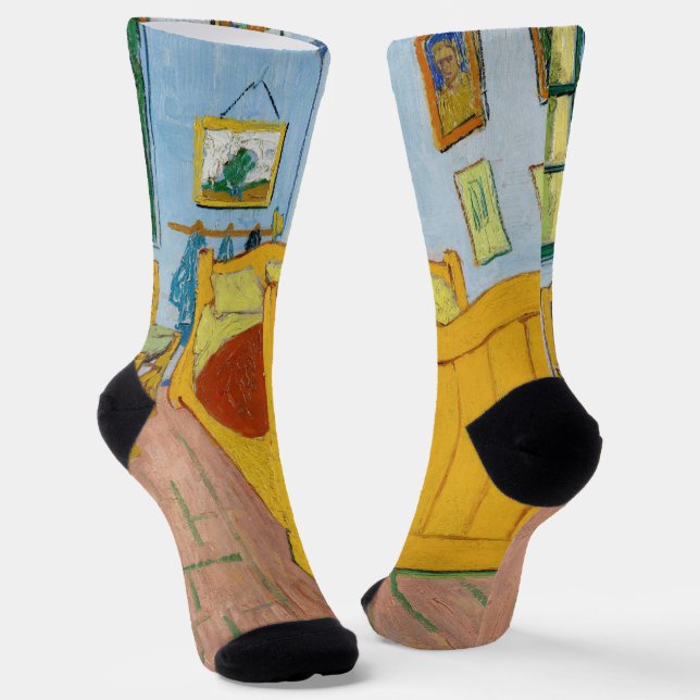 Chaussette Vincent Van Gogh - Chambre de Vincent à Arles (Angulaire)