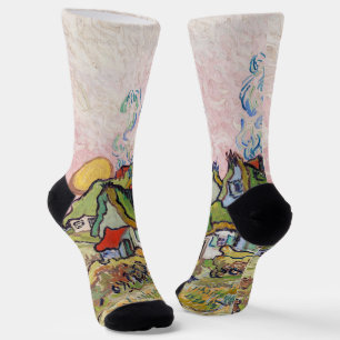 Chaussette Vincent van Gogh - Maisons et personnage 