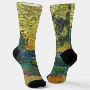 Chaussette Vincent van Gogh - Paysage à Twilight