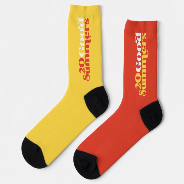 Chaussette Vingt Bons Étés (Gauche)