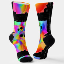 Visages amusants en lunettes noires