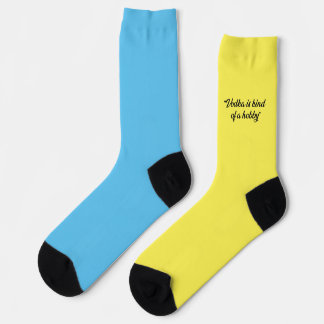 Chaussette Vodka est & Whiskey chaussettes mal assorties