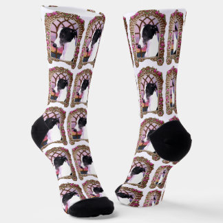Chaussette Whippet encadré