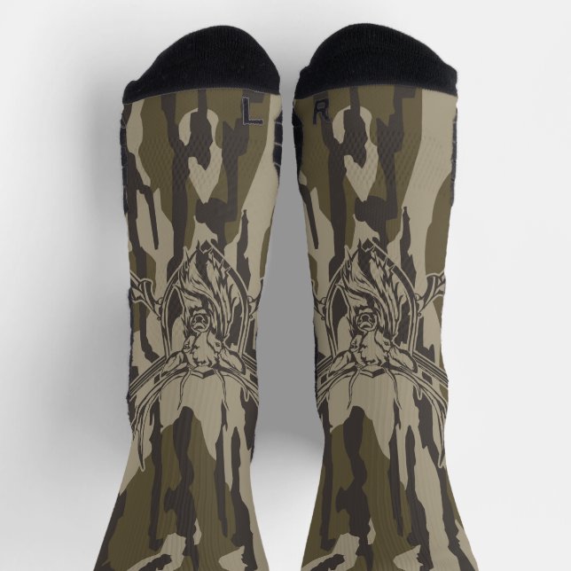 Chaussette Whitetail Deer Bottomland Camo Chasse Rifle Botto (Haut)