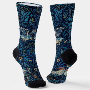 Chaussette William Morris Blue Birds Tapestry Classic