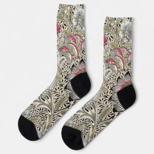 Chaussette William Morris Corncocktail fond d'écran floral