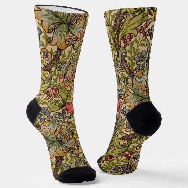 Chaussette William Morris Golden Lily (Angulaire)