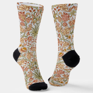 Chaussette William Morris Hyacinth Art botanique floral