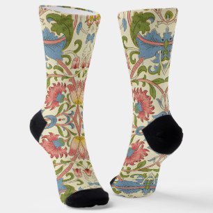 Chaussette William Morris Loddon Blossom Motifs Floraux