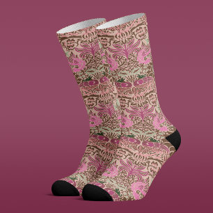 Chaussette William Morris Peacock et Chaussettes Dragon