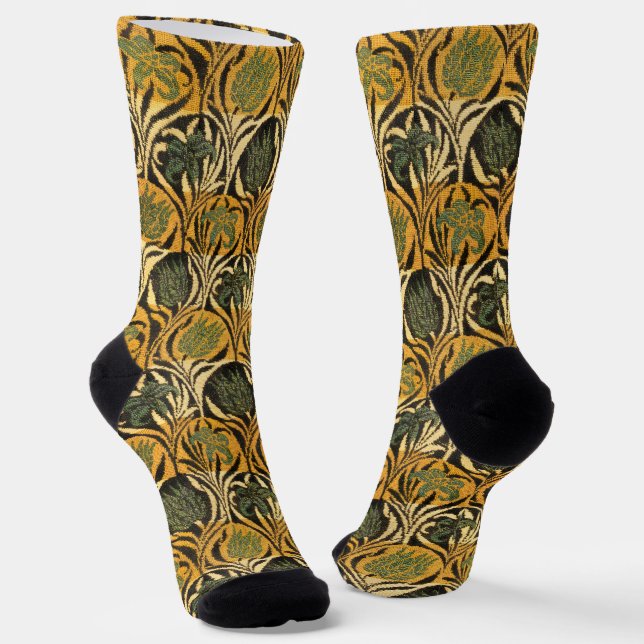 Chaussette William Morris Tulips & Lilies Tapis Classique (Angulaire)