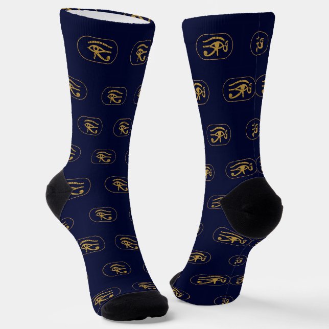 CHAUSSETTE YEUX ROYAL DES CHAUSSURES D'HORUS RA (Angulaire)