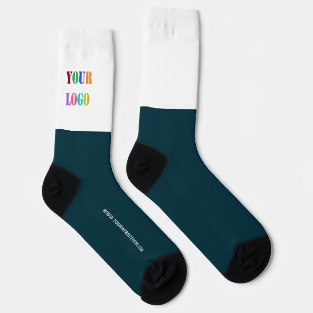 Chaussette Your Branded Business Promotional Socks Template (Droite)