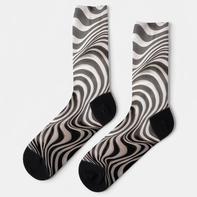 Chaussette Zebra rock!  (Gauche)