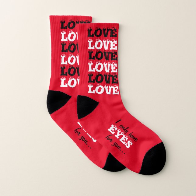 Chaussettes assorties pour couples - Chaussettes d (Paire)