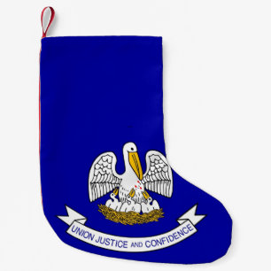 Chaussettes de Noël avec Drapeau de Louisiane, Éta