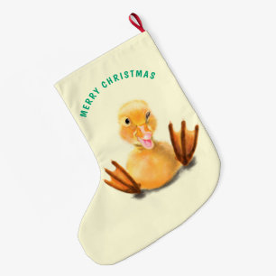Chaussettes de Noël Funny Duck drôles
