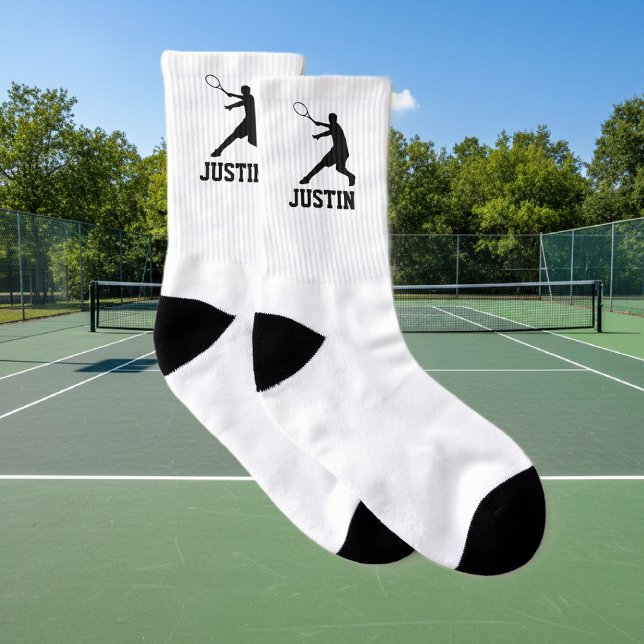 Chaussettes de tennis personnalisées cadeau pour j (Créateur téléchargé)