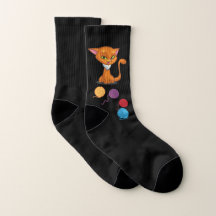 Chaussettes Motifs "Special Cat" amusantes