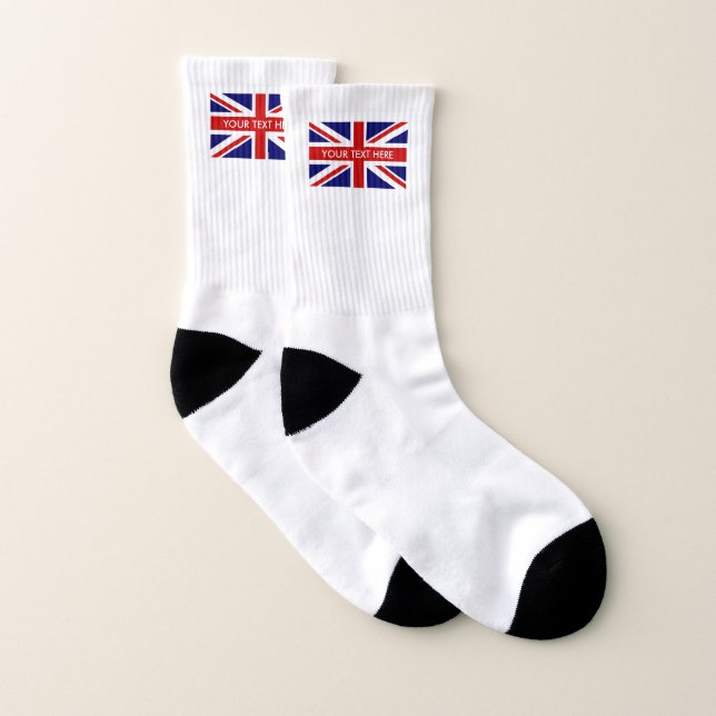 Chaussettes nommées faites sur commande de sport (Paire)