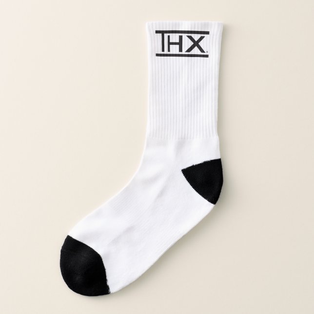 Chaussettes officielles de logo de THX (Gauche - extérieur)