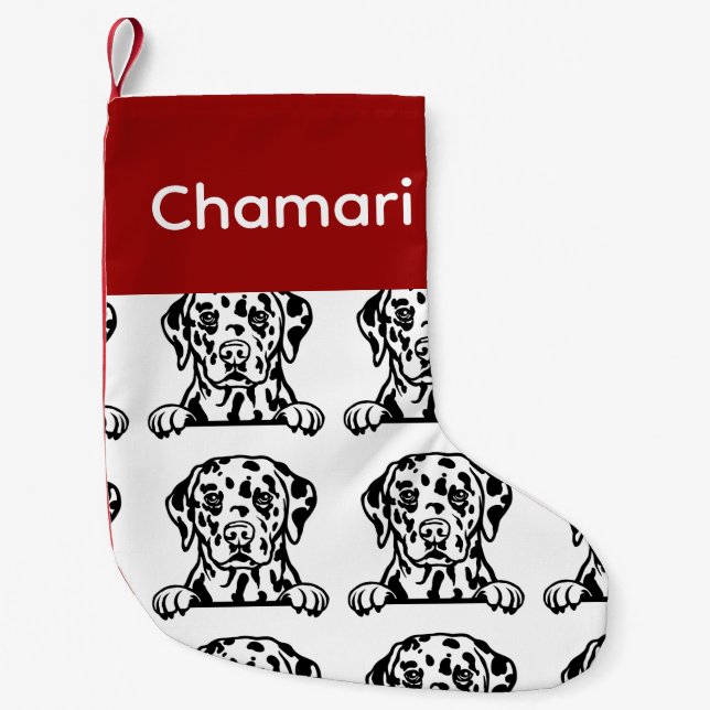 Chaussettes pour chien dalmate Customisées Chausse (Devant)