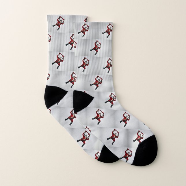 Chaussettes Santa All-Over-Print (Paire)