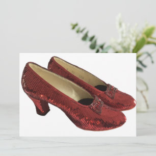 Chaussons Rouges Ruby Chaussures Cartes Vives Méch