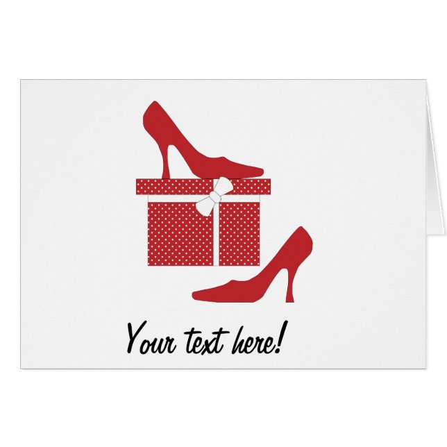 Chaussure à talons rouges (Devant horizontal)